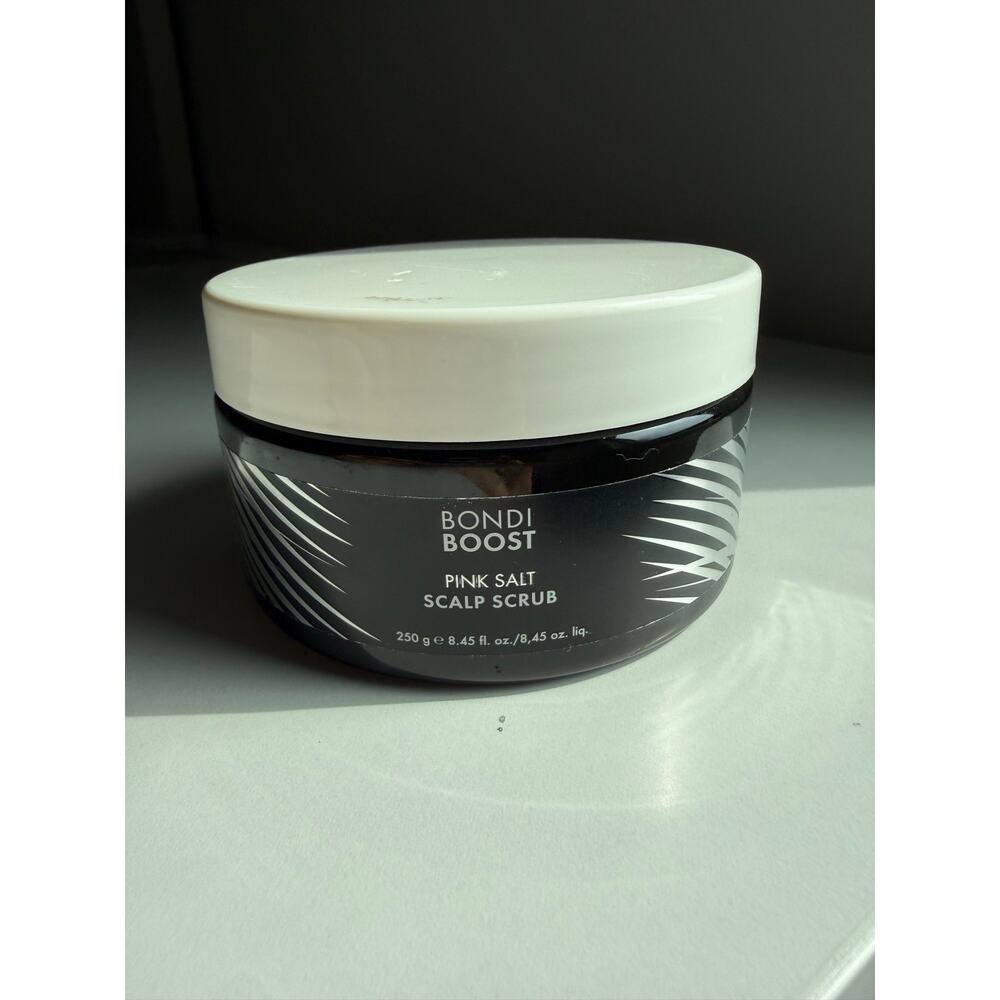 $27 New Bondi Boost Pink Salt Scalp Scrub 8.45 oz Hair Detox Exfoliating - Picture 2 of 5